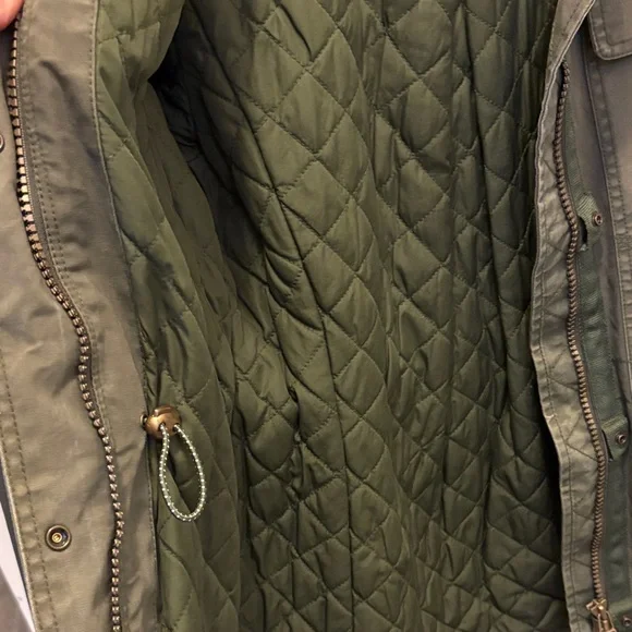 L.L. Bean Women's Olive Utility Jacket - Size XS - Picture 10 of 16